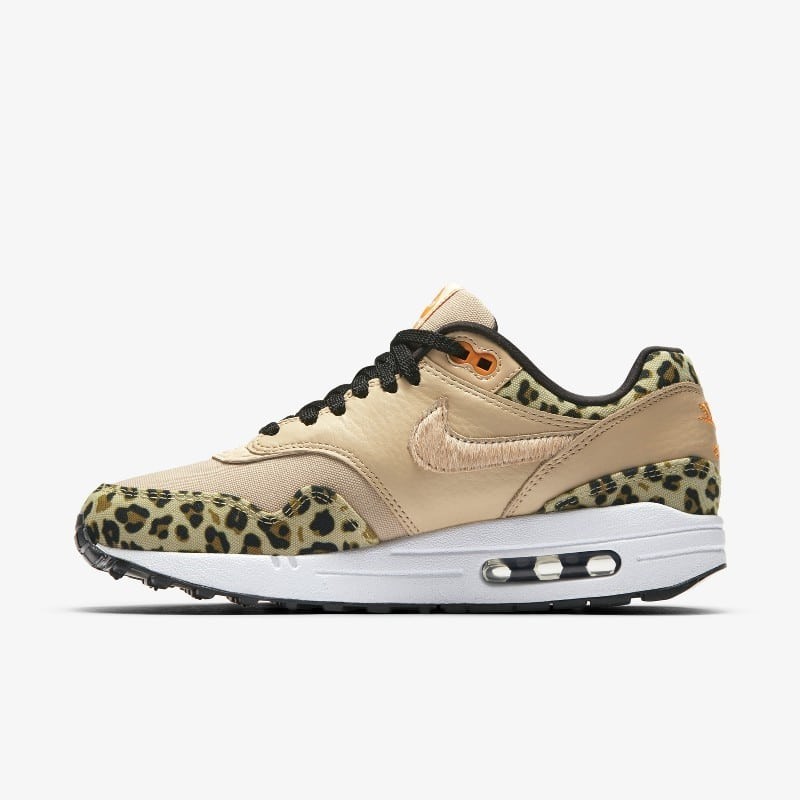 Air max 1 trainers store desert ore wheat leopard